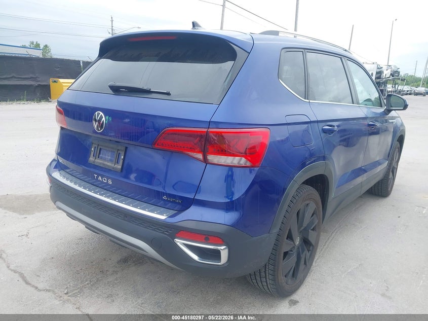 2024 Volkswagen Taos VIN 3VV4X7B24RM065952 IAAI salvage auction — HAIL, Salvage (Ohio), sold $13,100 on 2026-07-14 (photo 4)