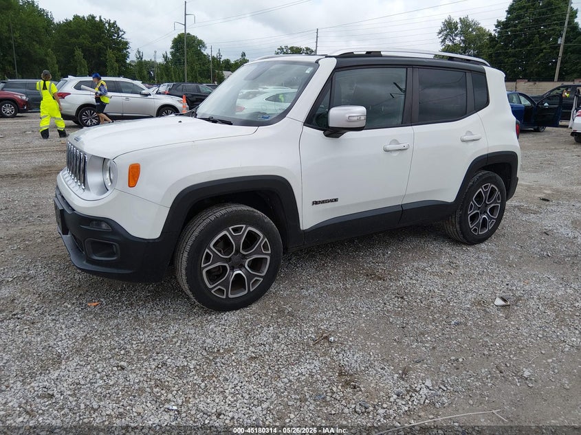 2015 Jeep Renegade VIN ZACCJBDT0FPB60489 IAAI salvage auction — HAIL, Clear (Missouri), sold $3,500 on 2026-08-05 (photo 2)