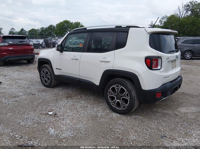 2015 Jeep Renegade VIN ZACCJBDT0FPB60489 IAAI salvage auction — HAIL, Clear (Missouri), sold $3,500 on 2026-08-05 (photo 3)