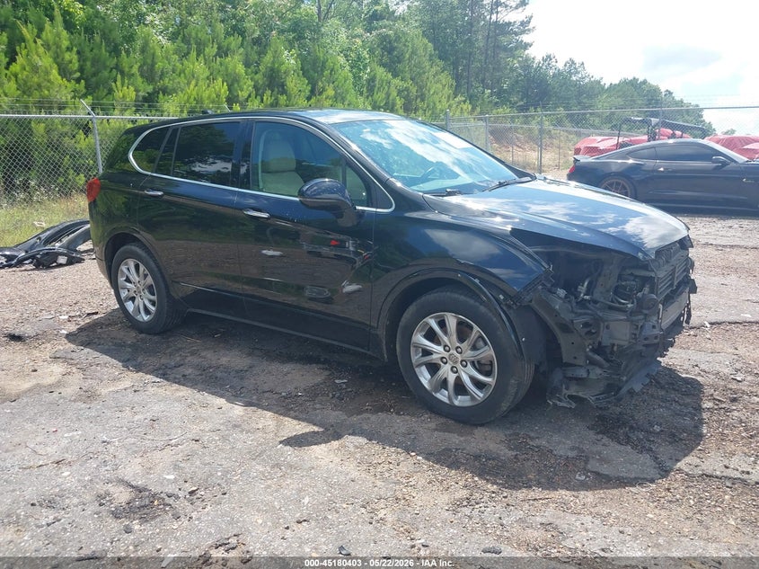 2020 Buick Envision VIN LRBFXBSA7LD178636 IAAI salvage auction — FRONT END, Salvage (Mississippi), sold $925 on 2026-07-08 (photo 1)