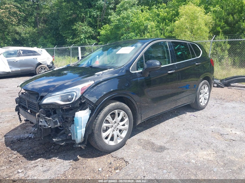 2020 Buick Envision VIN LRBFXBSA7LD178636 IAAI salvage auction — FRONT END, Salvage (Mississippi), sold $925 on 2026-07-08 (photo 2)