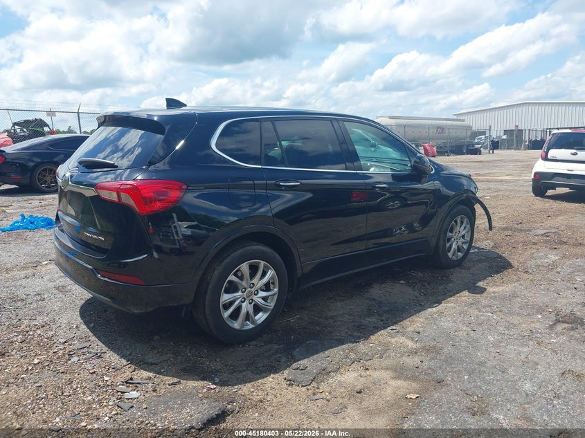2020 Buick Envision VIN LRBFXBSA7LD178636 IAAI salvage auction — FRONT END, Salvage (Mississippi), sold $925 on 2026-07-08 (photo 4)