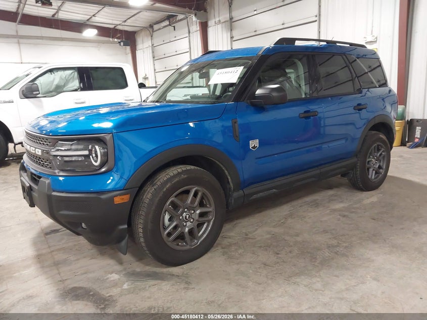 2025 Ford Bronco sport VIN 3FMCR9BN0SRE76943 IAAI salvage auction — HAIL, Salvage (Iowa), sold $12,300 on 2026-07-28 (photo 2)