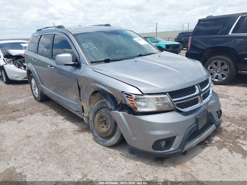 2017 Dodge Journey VIN 3C4PDCBG2HT534372 IAAI salvage auction — FRONT END, Salvage (Texas), sold $675 on 2026-07-09 (photo 1)