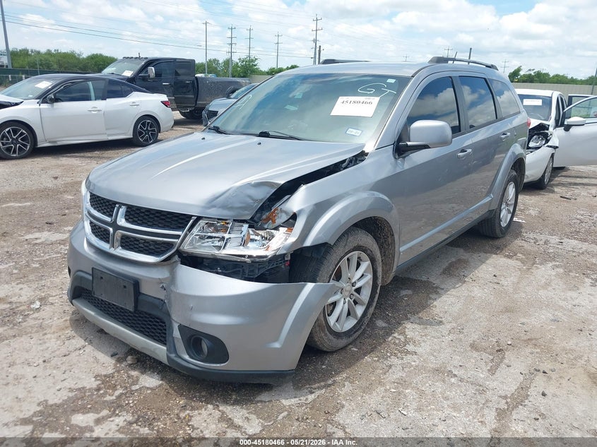 2017 Dodge Journey VIN 3C4PDCBG2HT534372 IAAI salvage auction — FRONT END, Salvage (Texas), sold $675 on 2026-07-09 (photo 2)
