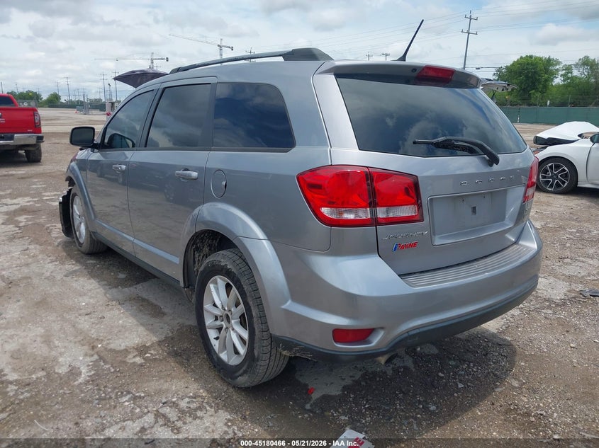 2017 Dodge Journey VIN 3C4PDCBG2HT534372 IAAI salvage auction — FRONT END, Salvage (Texas), sold $675 on 2026-07-09 (photo 3)