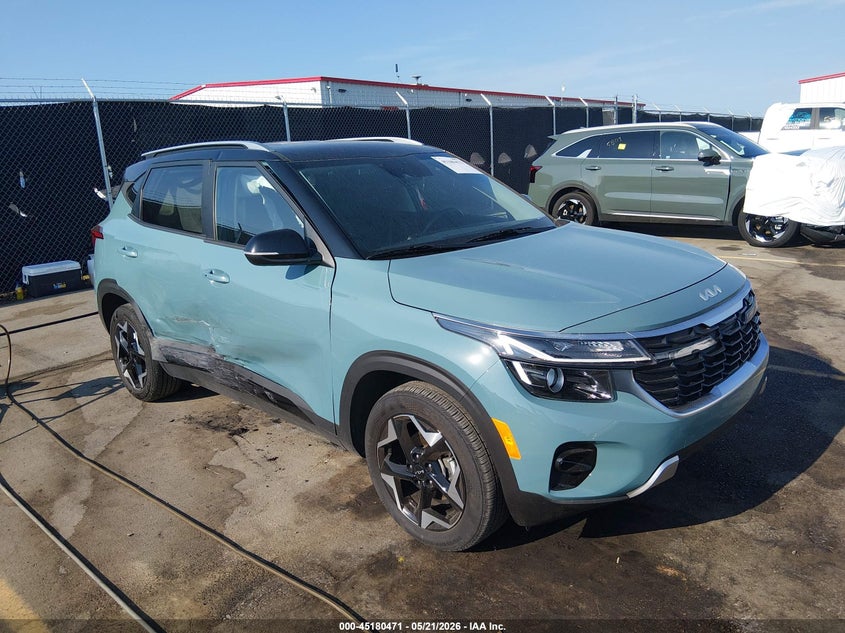 2025 Kia Seltos VIN KNDEU2AAXS7763084 IAAI salvage auction — RIGHT SIDE, Salvage (South Carolina), sold $6,600 on 2026-07-08 (photo 1)