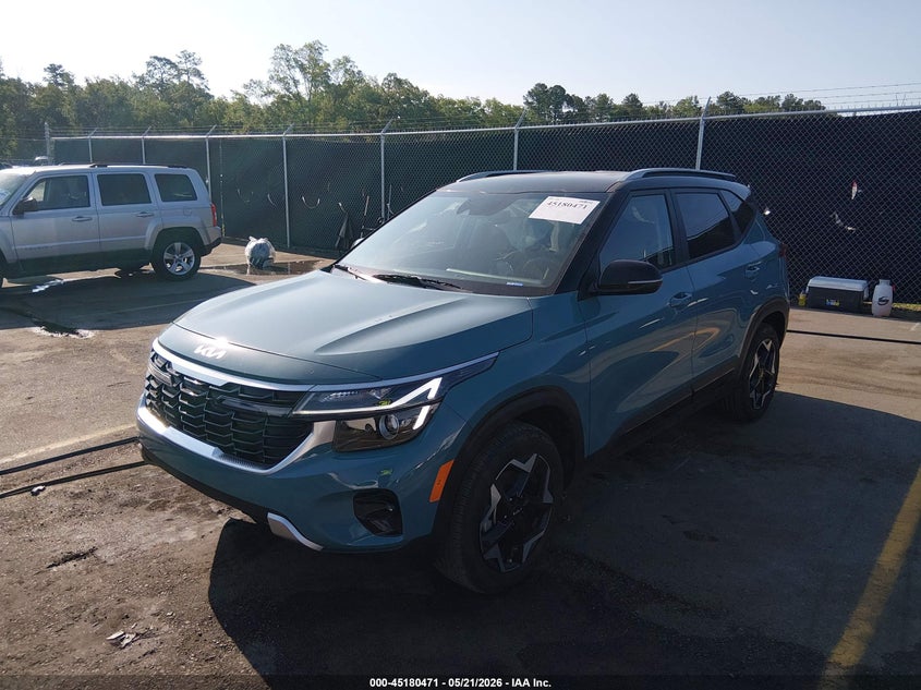2025 Kia Seltos VIN KNDEU2AAXS7763084 IAAI salvage auction — RIGHT SIDE, Salvage (South Carolina), sold $6,600 on 2026-07-08 (photo 2)