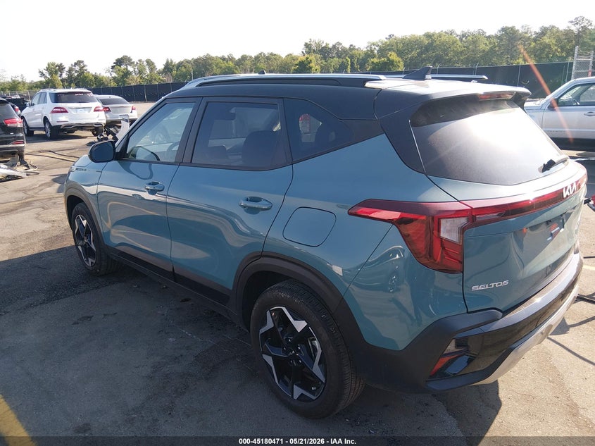 2025 Kia Seltos VIN KNDEU2AAXS7763084 IAAI salvage auction — RIGHT SIDE, Salvage (South Carolina), sold $6,600 on 2026-07-08 (photo 3)