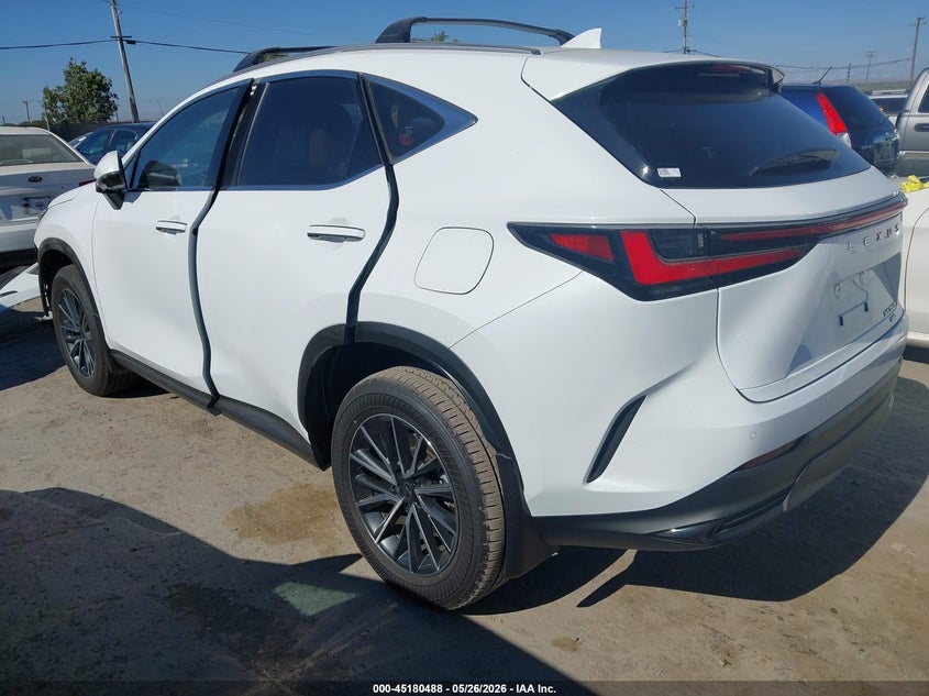 2026 Lexus Nx VIN JTJGKCEZ4T5042001 IAAI salvage auction — FRONT END, Salvage (California), sold $24,650 on 2026-07-16 (photo 3)