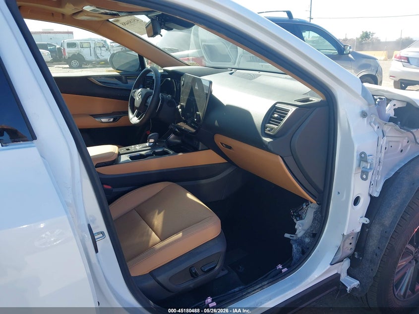 2026 Lexus Nx VIN JTJGKCEZ4T5042001 IAAI salvage auction — FRONT END, Salvage (California), sold $24,650 on 2026-07-16 (photo 5)