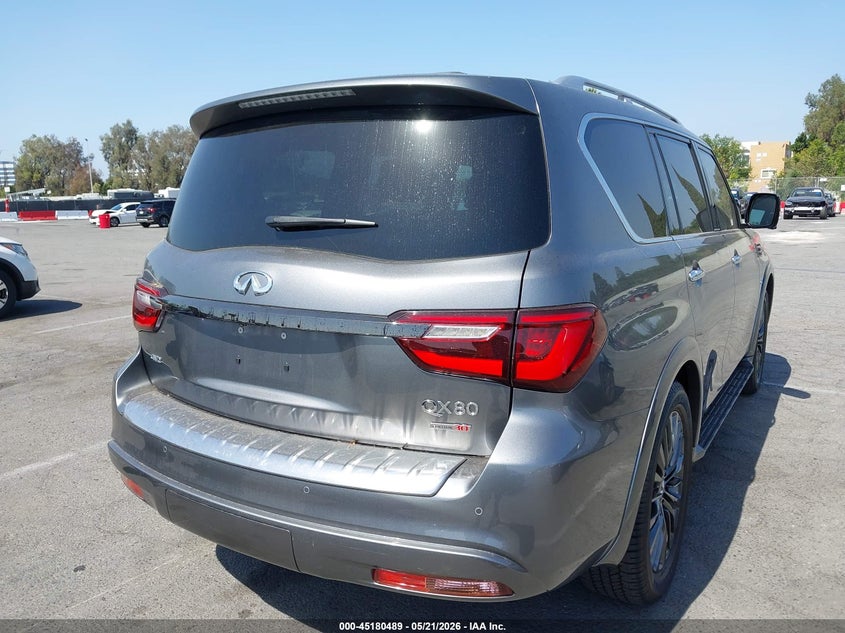2020 Infiniti Qx80 VIN JN8AZ2NE6L9250017 IAAI salvage auction — NORMAL WEAR, Non-Repairable (California), sold $22,000 on 2026-08-20 (photo 4)