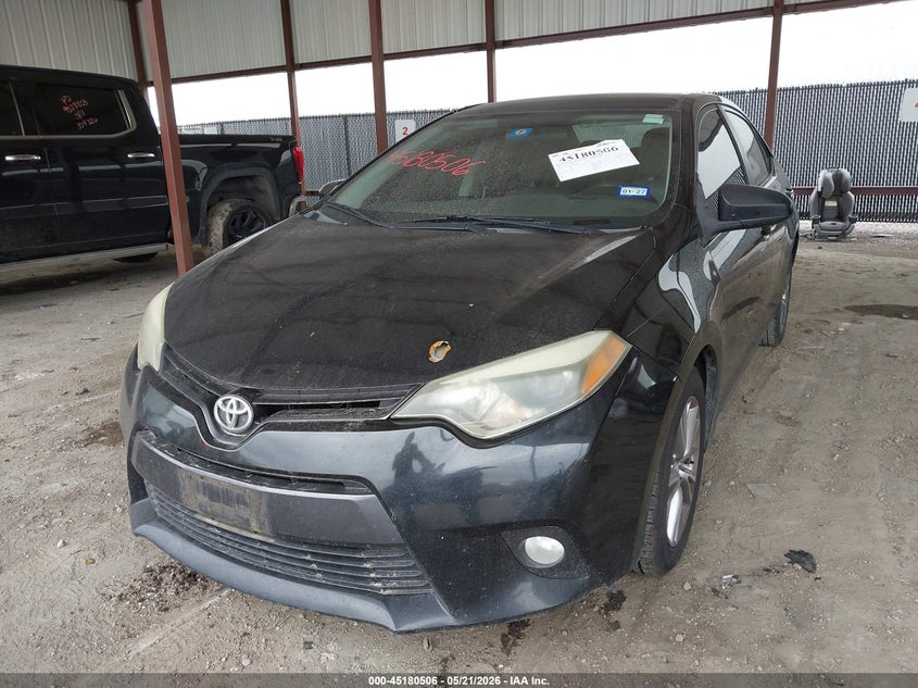 2015 Toyota Corolla VIN 5YFBURHE8FP246326 IAAI salvage auction — FRONT END, Original (Texas), sold $25 on 2026-07-28 (photo 2)