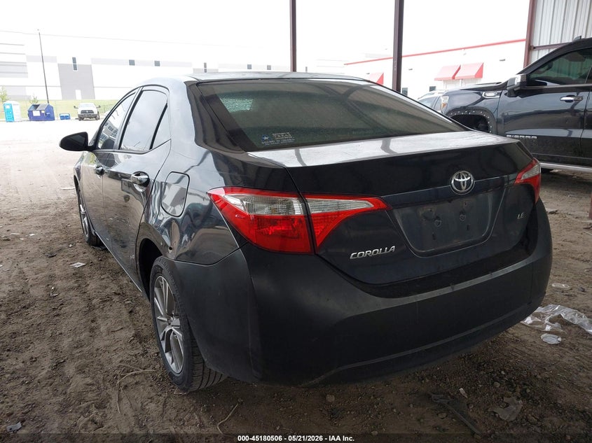 2015 Toyota Corolla VIN 5YFBURHE8FP246326 IAAI salvage auction — FRONT END, Original (Texas), sold $25 on 2026-07-28 (photo 3)