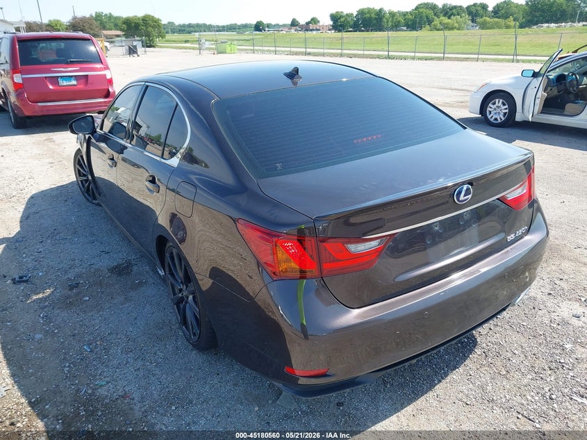 2013 Lexus Gs VIN JTHBS1BL5D5001720 IAAI salvage auction — LEFT FRONT, Salvage (Illinois), sold $2,400 on 2026-07-15 (photo 3)