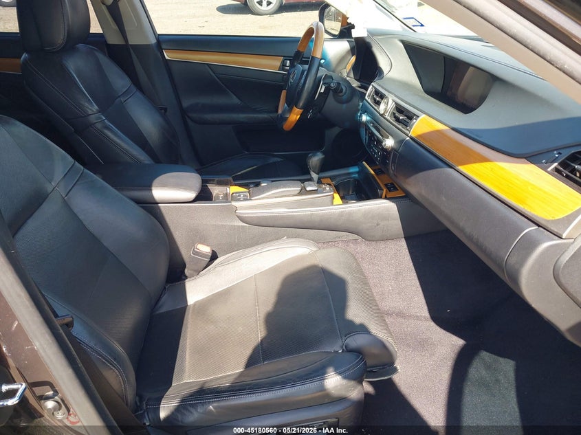 2013 Lexus Gs VIN JTHBS1BL5D5001720 IAAI salvage auction — LEFT FRONT, Salvage (Illinois), sold $2,400 on 2026-07-15 (photo 5)
