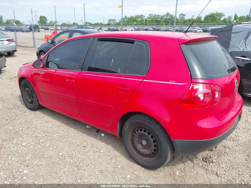 2007 Volkswagen Golf VIN WVWDR71K57W173455 IAAI salvage auction — FRONT END, Salvage (Illinois), sold $325 on 2026-07-15 (photo 3)
