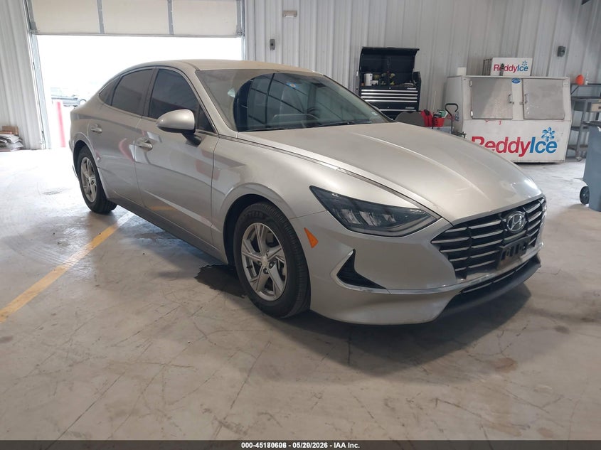 2021 Hyundai Sonata VIN 5NPEG4JA2MH076957 IAAI salvage auction — NORMAL WEAR, Sf97 (Texas), sold $14,700 on 2026-07-07 (photo 1)