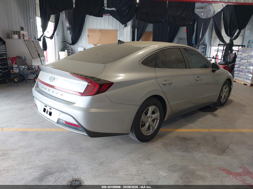 2021 Hyundai Sonata VIN 5NPEG4JA2MH076957 IAAI salvage auction — NORMAL WEAR, Sf97 (Texas), sold $14,700 on 2026-07-07 (photo 4)