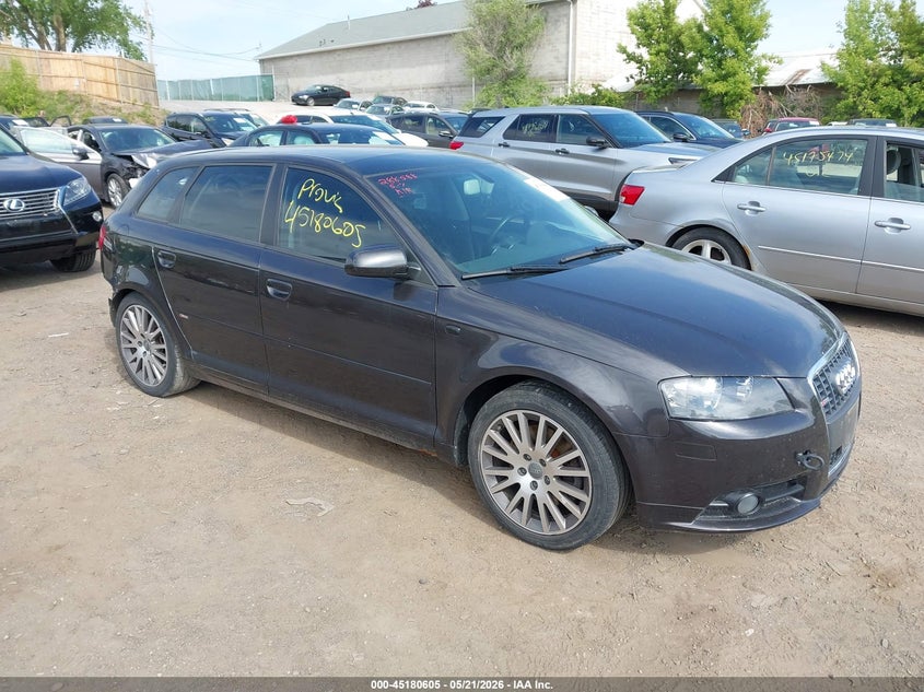 2007 Audi A3 VIN WAUHF98PX7A214731 IAAI salvage auction — REAR END, Prior Salvage (Minnesota), sold $275 on 2026-07-15 (photo 1)