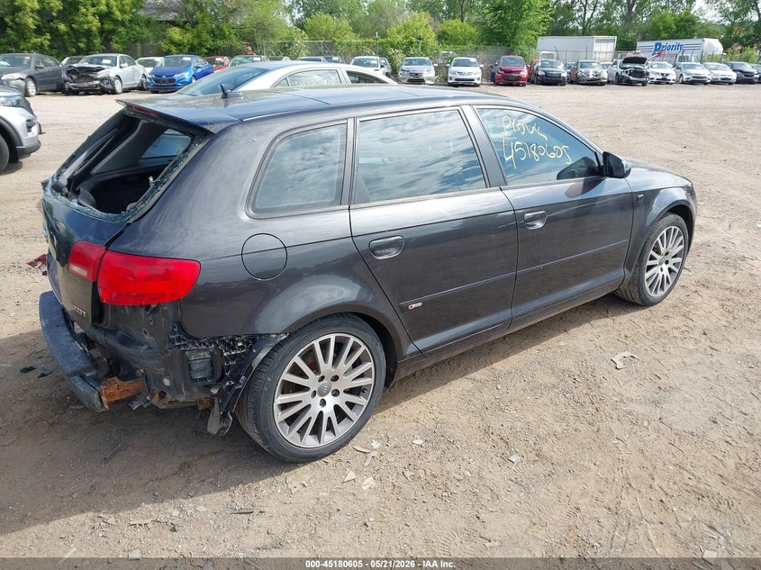 2007 Audi A3 VIN WAUHF98PX7A214731 IAAI salvage auction — REAR END, Prior Salvage (Minnesota), sold $275 on 2026-07-15 (photo 4)