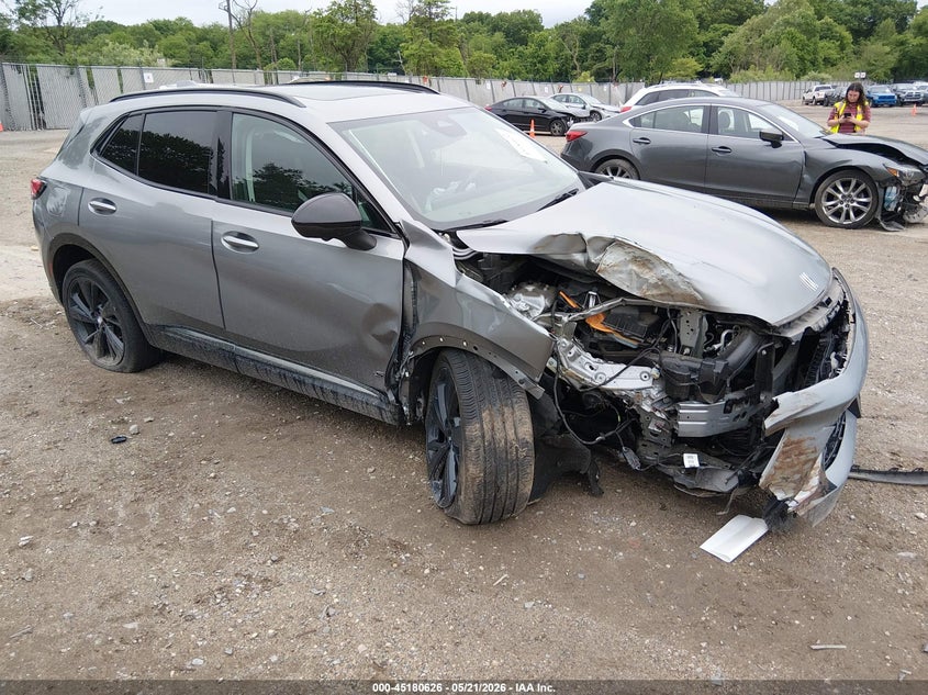 2024 Buick Envision VIN LRBFZPE48RD022191 IAAI salvage auction — FRONT END, Salvage (Idaho), sold $5,500 on 2026-07-07 (photo 1)