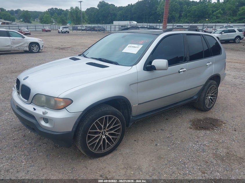 2006 BMW X5 VIN 5UXFA13586LY45219 IAAI salvage auction — FRONT END, Original (Texas), sold $275 on 2026-07-13 (photo 2)