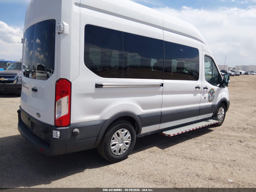 2017 Ford Transit-350 VIN 1FDZX2XM5HKB08763 IAAI salvage auction — SIDE, Sf97 (Colorado), sold $18,950 on 2026-07-08 (photo 4)