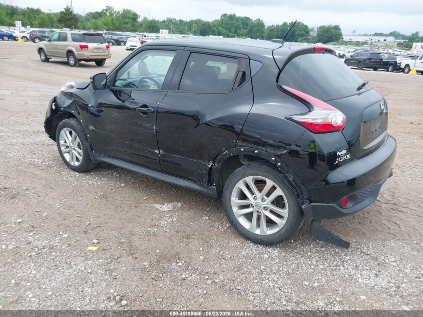 2016 Nissan Juke VIN JN8AF5MR7GT607633 IAAI salvage auction — LEFT SIDE, Salvage (Missouri), sold $600 on 2026-07-06 (photo 3)