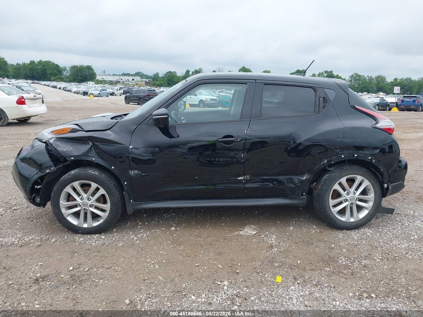 2016 Nissan Juke VIN JN8AF5MR7GT607633 IAAI salvage auction — LEFT SIDE, Salvage (Missouri), sold $600 on 2026-07-06 (photo 6)