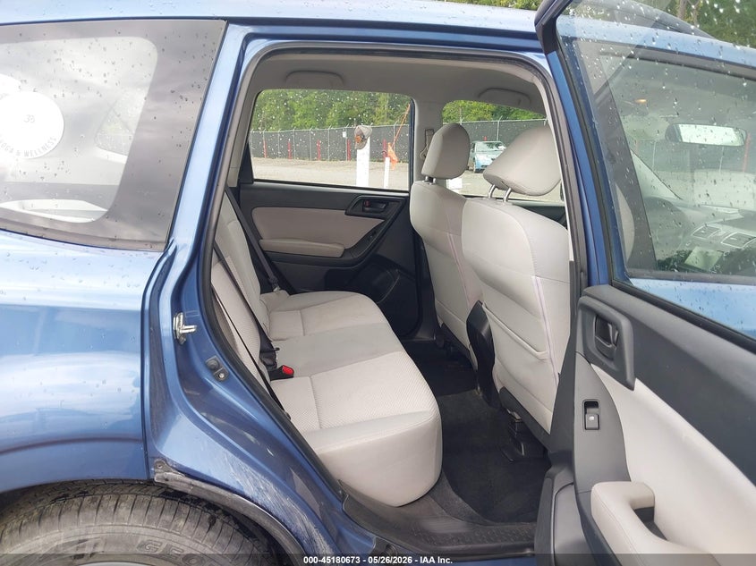 2016 Subaru Forester VIN JF2SJABC7GH452981 IAAI salvage auction — FRONT & REAR, Salvage (South Carolina), sold $900 on 2026-07-15 (photo 8)