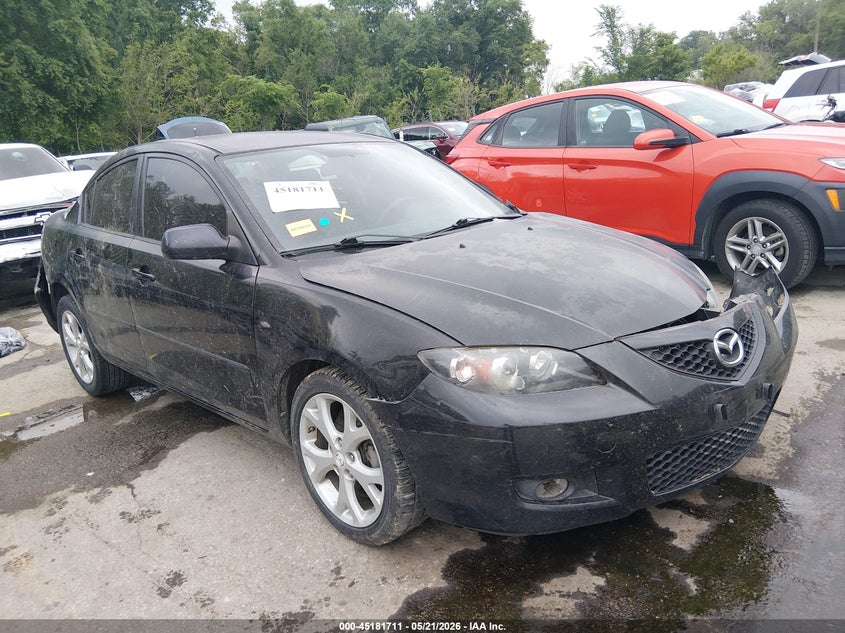 2009 Mazda 3 VIN JM1BK32F191197208 IAAI salvage auction — ROLLOVER, Junk (Missouri), sold $325 on 2026-07-08 (photo 1)