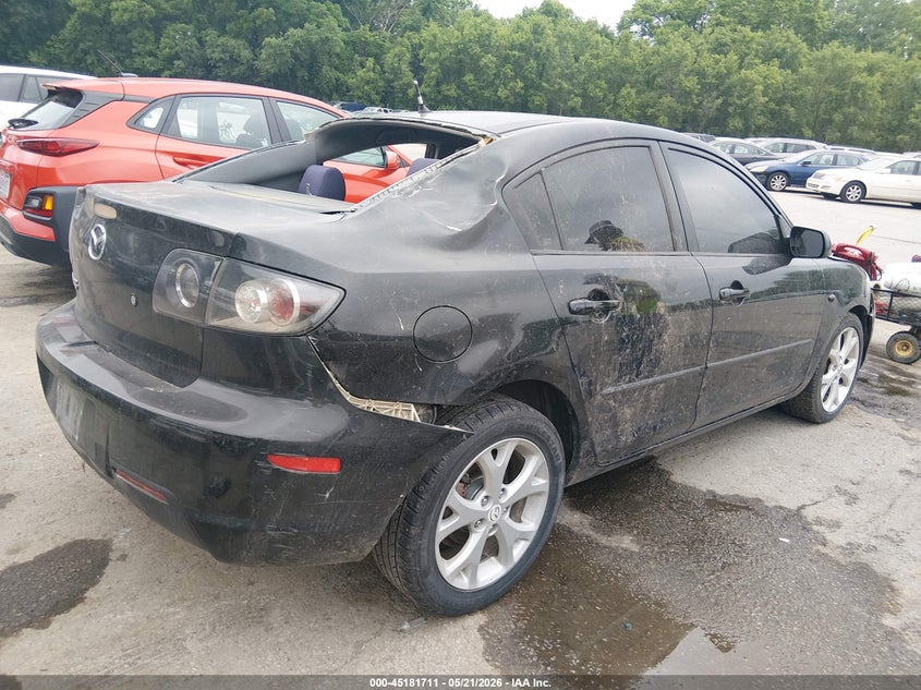 2009 Mazda 3 VIN JM1BK32F191197208 IAAI salvage auction — ROLLOVER, Junk (Missouri), sold $325 on 2026-07-08 (photo 4)
