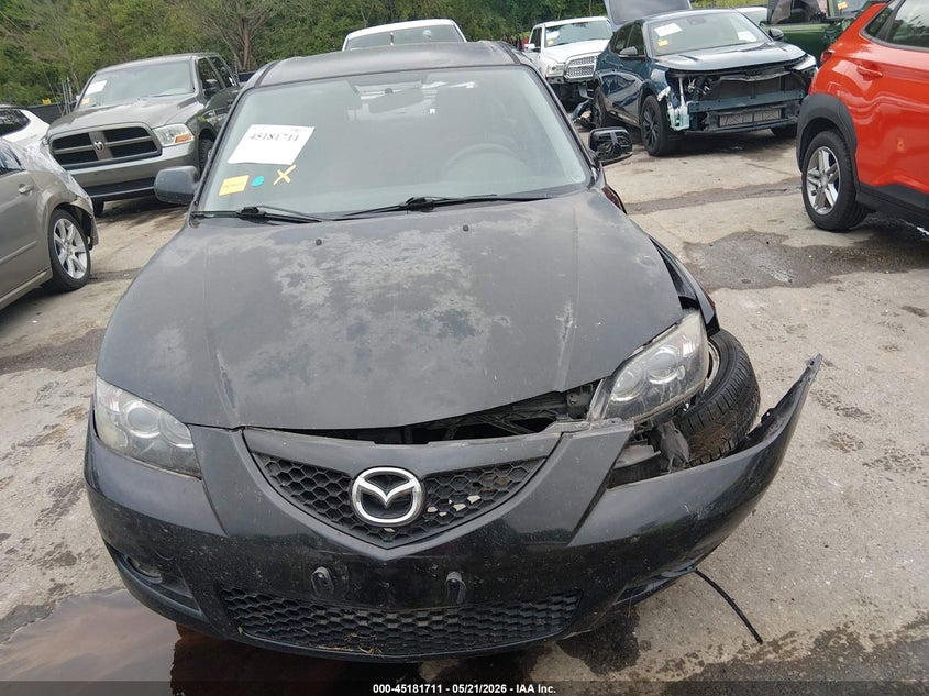 2009 Mazda 3 VIN JM1BK32F191197208 IAAI salvage auction — ROLLOVER, Junk (Missouri), sold $325 on 2026-07-08 (photo 6)