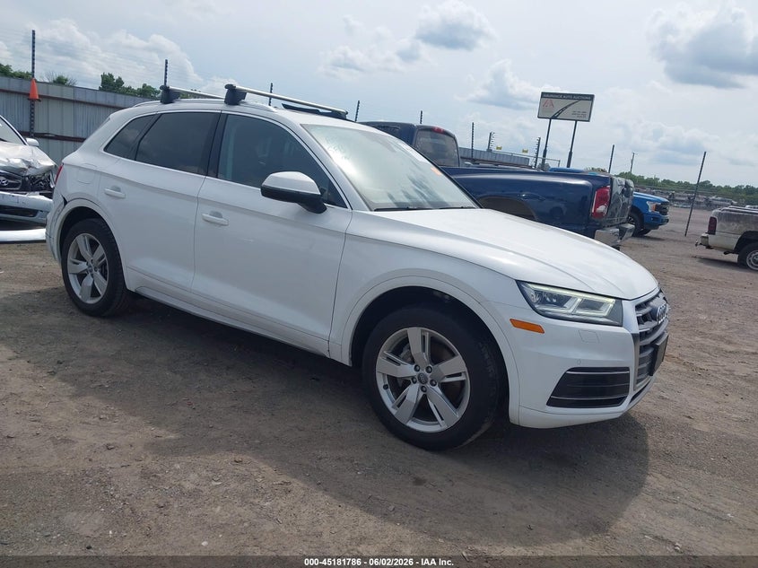 2019 Audi Q5 VIN WA1BNAFY4K2098836 IAAI salvage auction — REAR END, Salvage (Arkansas), sold $8,000 on 2026-07-28 (photo 1)