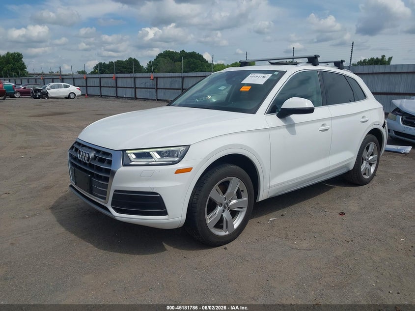 2019 Audi Q5 VIN WA1BNAFY4K2098836 IAAI salvage auction — REAR END, Salvage (Arkansas), sold $8,000 on 2026-07-28 (photo 2)