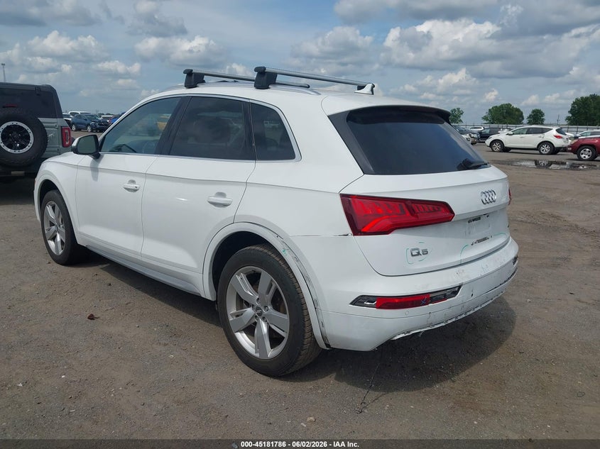2019 Audi Q5 VIN WA1BNAFY4K2098836 IAAI salvage auction — REAR END, Salvage (Arkansas), sold $8,000 on 2026-07-29 (photo 3)
