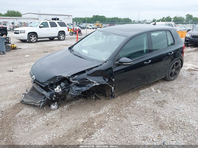2013 Volkswagen Golf VIN WVWDB7AJ4DW137666 IAAI salvage auction — FRONT END, Salvage (Missouri), sold $100 on 2026-07-06 (photo 2)