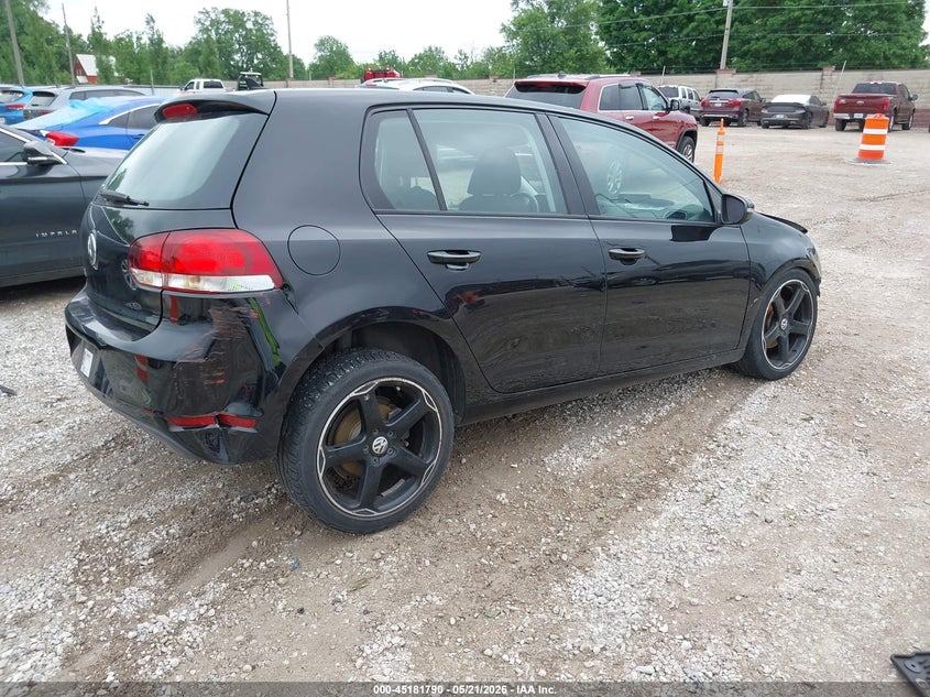 2013 Volkswagen Golf VIN WVWDB7AJ4DW137666 IAAI salvage auction — FRONT END, Salvage (Missouri), sold $100 on 2026-07-06 (photo 4)