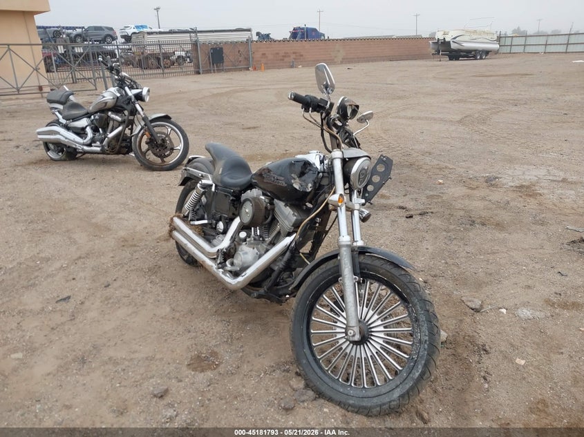 2002 Harley-davidson Super-glide VIN 1HD1GHV172Y312920 IAAI salvage auction — ALL OVER, Salvage (Texas), sold $750 on 2026-07-08 (photo 1)