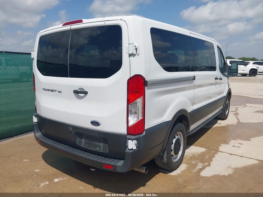 2021 Ford Transit 150 VIN 1FMZK1Y80MKA91732 IAAI salvage auction — SIDE, Sf97 (Texas), sold $20,100 on 2026-07-07 (photo 4)