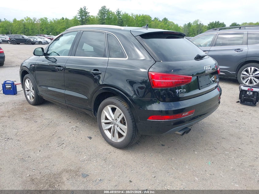 2018 Audi Q3 VIN WA1JCCFSXJR003193 IAAI salvage auction — FRONT END, Salvage (Massachusetts), sold $4,550 on 2026-07-10 (photo 3)