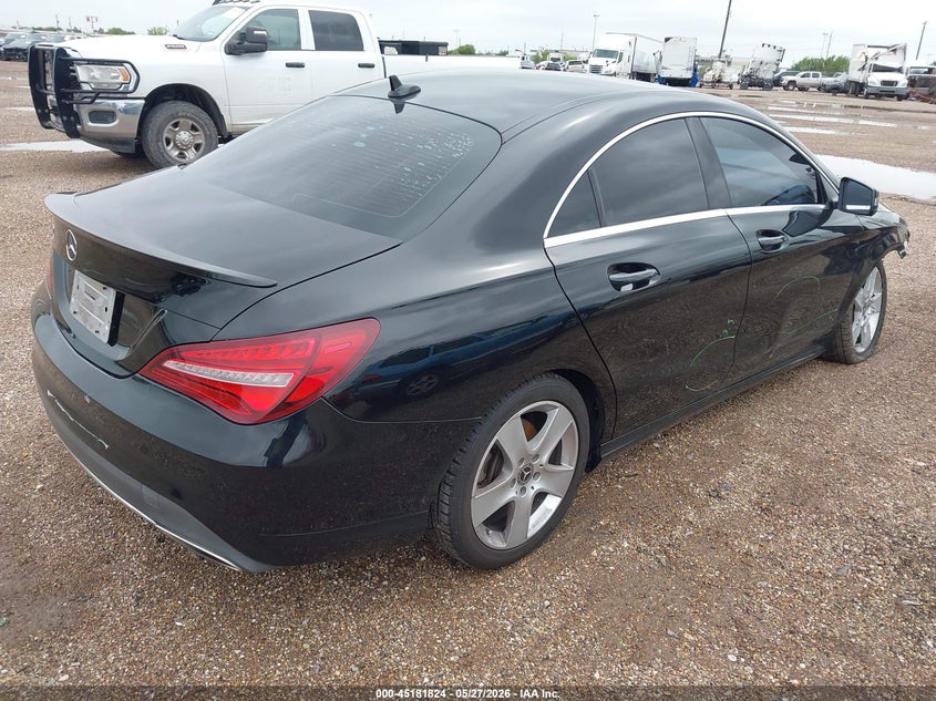 2018 Mercedes-benz Cla-klasse VIN WDDSJ4EB3JN587425 IAAI salvage auction — FRONT END, Original (Texas), sold $4,150 on 2026-08-05 (photo 4)