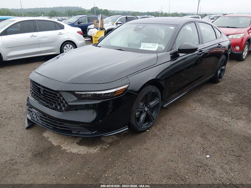 2025 Honda Accord VIN 1HGCY2F72SA024739 IAAI salvage auction — FRONT END, Clear (Oklahoma), sold $9,000 on 2026-07-28 (photo 2)