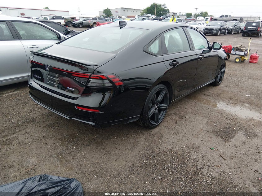 2025 Honda Accord VIN 1HGCY2F72SA024739 IAAI salvage auction — FRONT END, Clear (Oklahoma), sold $9,000 on 2026-07-28 (photo 4)