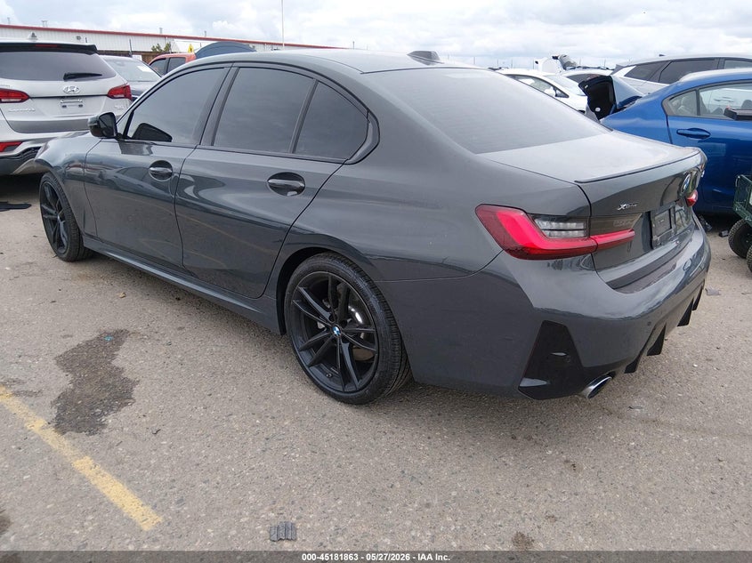 2023 BMW 3er VIN 3MW89FF06P8D39023 IAAI salvage auction — FRONT END, Salvage Title, sold $18,700 on 2026-07-28 (photo 3)