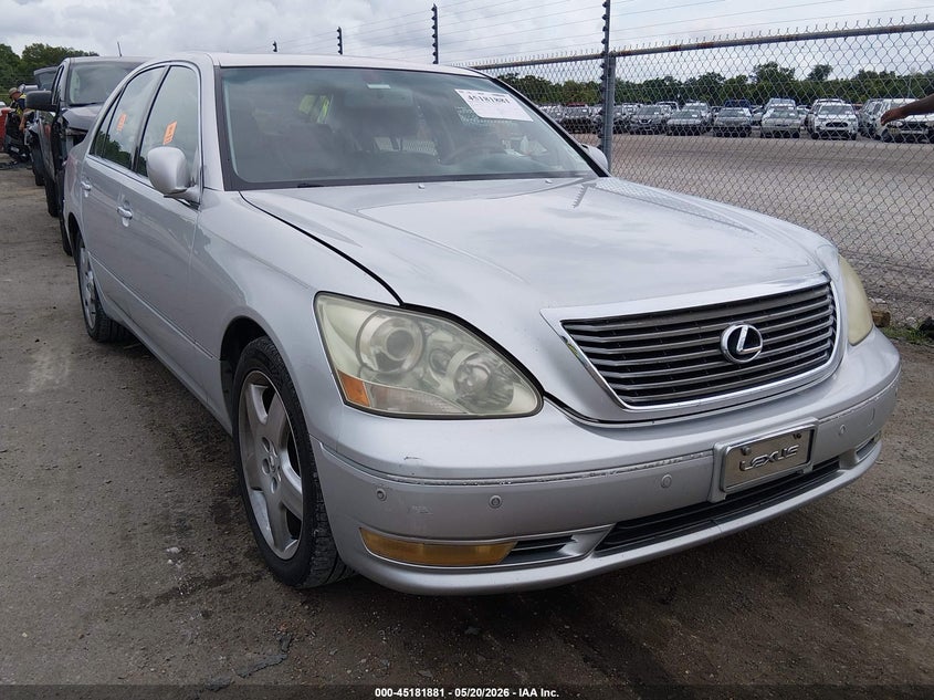 2006 Lexus Ls VIN JTHBN36F365049940 IAAI salvage auction — BIO HAZARD, Salvage (Louisiana), sold $1,150 on 2026-07-27 (photo 1)