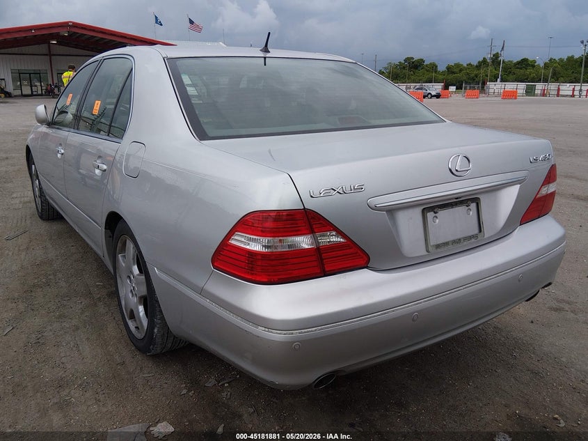 2006 Lexus Ls VIN JTHBN36F365049940 IAAI salvage auction — BIOHAZARD/CHEMICAL, Salvage (Louisiana), sold $1,150 on 2026-07-29 (photo 3)