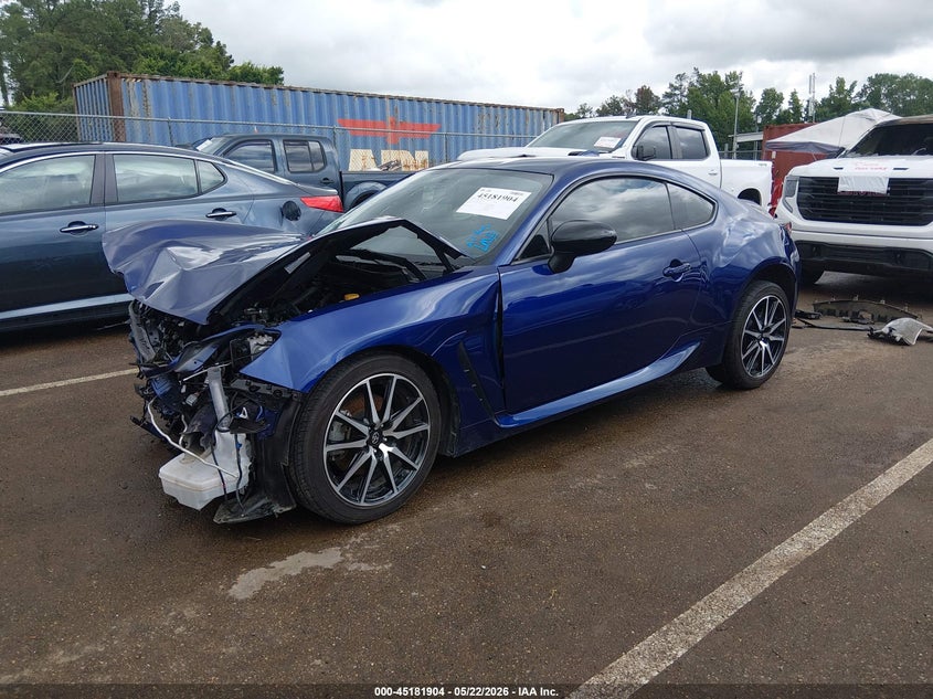2022 Toyota Gr 86 VIN JF1ZNBC15N8751943 IAAI salvage auction — FRONT END, Salvage (Mississippi), sold $600 on 2026-07-16 (photo 2)