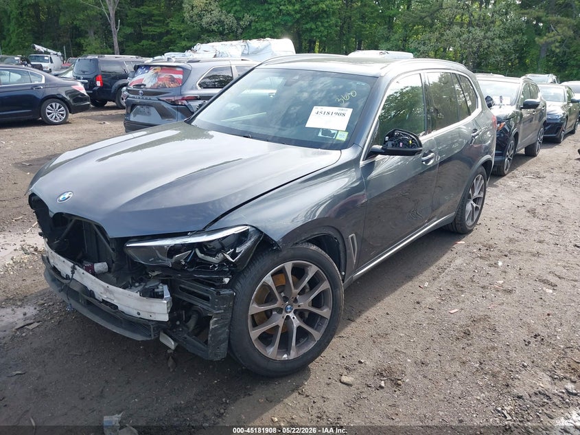 2021 BMW X5 VIN 5UXCR6C08M9F57078 IAAI salvage auction — FRONT END, Mv-907A (New York), sold $17,700 on 2026-07-31 (photo 2)